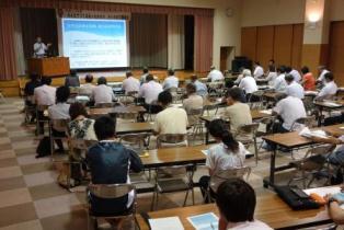 大杉教授の公演の様子4