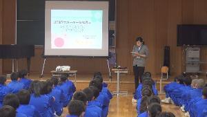 高森中学校2年生開催の様子
