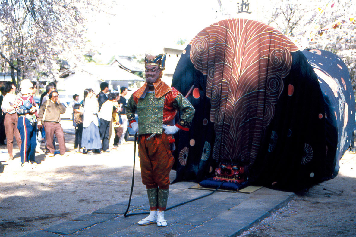 瑠璃寺の獅子舞