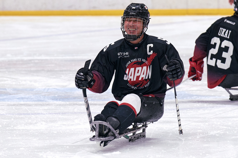 熊谷選手がプレーしている様子